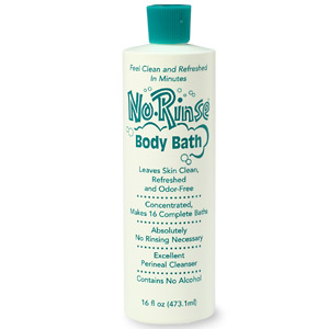 No Rinse Body Bath Liquid 16 oz