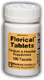 Image 0 of Florical Calcium & Fluoride Supplement Tablets 100