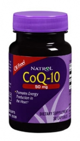 Coq10 50 Mg 30 Capsules By Natrol Llc