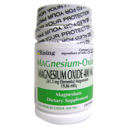 Image 0 of Magnesium Oxide 500 Mg 100 Tabs By Major Pharmaceutical