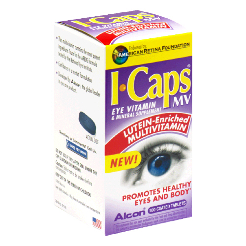 Icaps Lutein 100 Tablet