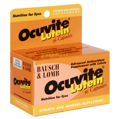 Image 0 of Ocuvite Multivitamin With Lutein 36 Capsules