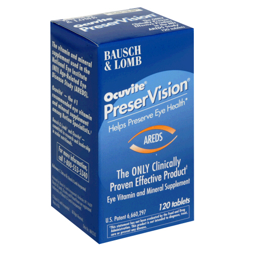 Image 0 of Ocuvite Preservision Tablets 120 Ct.