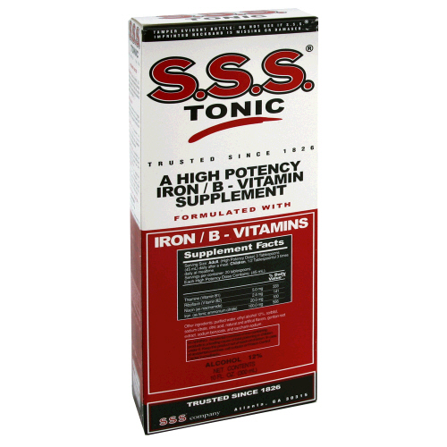 S.S.S. Tonic Iron Supplement 10 Oz 