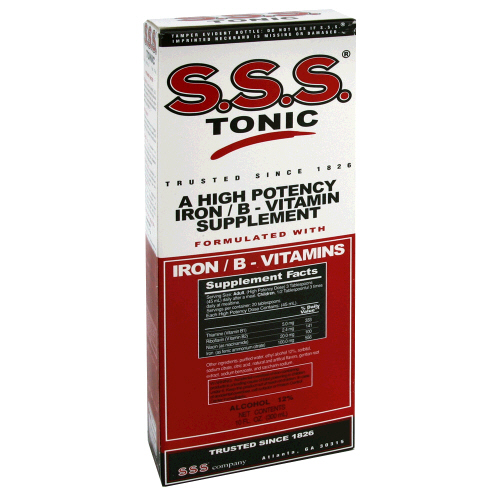 Image 0 of S.S.S. Tonic Iron Supplement 10 Oz 