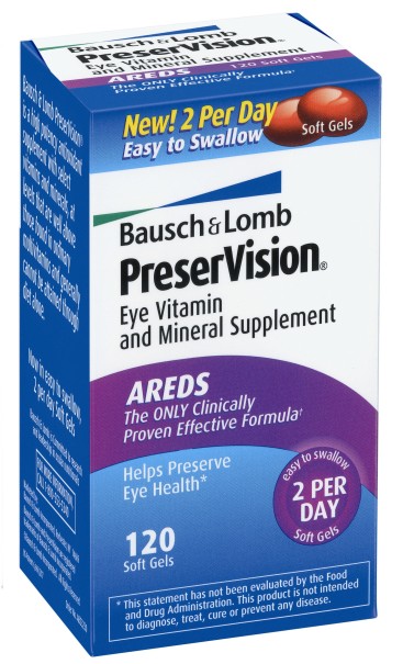 Preservision Areds 2 Formula 120 Soft Gels