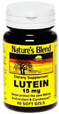 Image 0 of Natures Blend Lutein 15 Mg Gel Tab 60