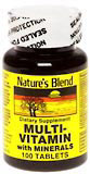 Image 0 of Natures Blend Multivitamin With Minerals Tablets 100