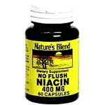 Image 0 of Natures Blend Niacin 400 Mg No Flush Capsules 60
