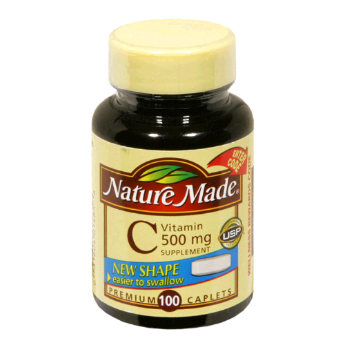 Nature Made Vitamin C 500 Mg Tablets 100