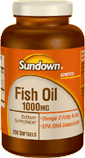 Image 0 of Sundown - Fish Oil 1000 mg Dietary Supplement Softgels 200