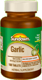 Image 0 of Sundown - Garlic Whole Herb For Hearth Health Tablets 100