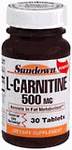 Image 0 of Sundown - L-Carnitine 500 mg Dietary Supplement Tablets 30
