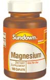 Image 0 of Sundown - Magnesium 500 mg Dietary Supplement Caplets 100