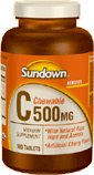Image 0 of Sundown - Vitamin C 500 mg C-Rolla Chewable Tablets 100
