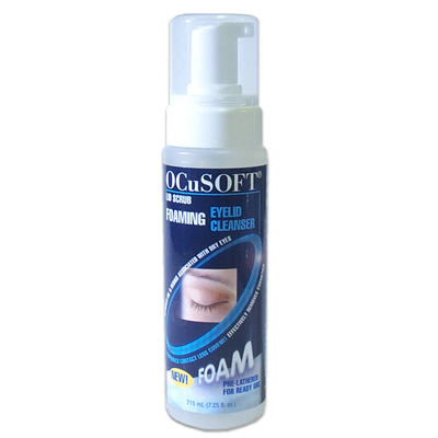 Image 0 of Ocusoft Eye Lid Scrub Foam Original 7.2 Oz