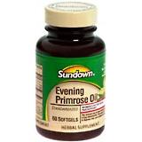 Evening Primrose Oil 500 mg Mfg. By Sundown Softgels 60
