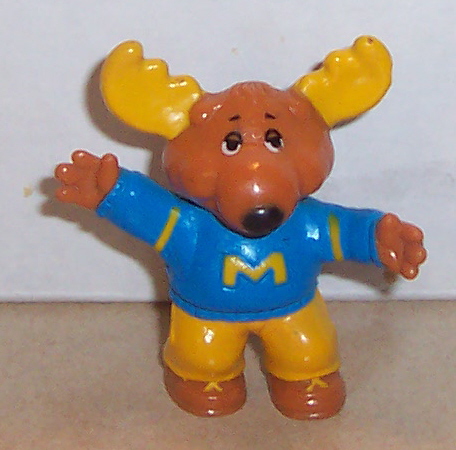 Get Along Gang Montgomery Moose PVC figure Vintage 80's