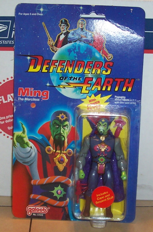 1986 Galoob Defenders Of Earth MING action Figure Vintage
