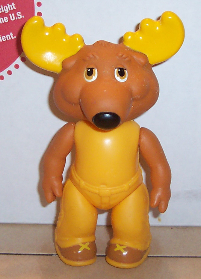 Get Along Gang Montgomery Moose POSEABLE PVC figure Vintage 80's