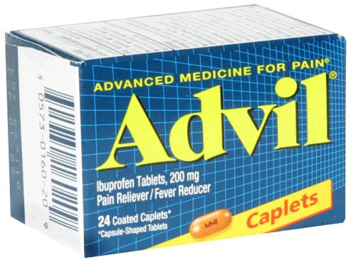 Advil Ibuprofen 200 mg Pain Reliever Caplets 24