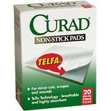 Curad Telfa 3 X 4 Inches Non-Stick Pads 20 Ct.