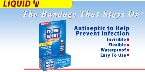 Image 0 of New-Skin antiseptic Liquid Bandage 0.3 Oz
