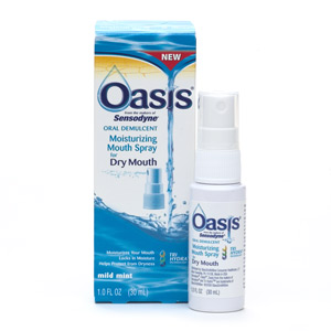 Oasis Mouth Moisturizing Mild Mint Spray 1 Oz