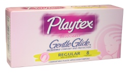 Image 0 of Playtex Gentle Glide Deodorant Regular Absorbency Tampons 8