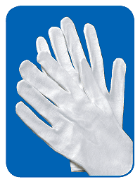 Image 0 of Carex P75L00 Large Soft Hands Cotton Gloves