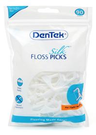 Dentek Floss Picks Silk 90