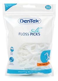 Image 0 of Dentek Floss Picks Silk 90