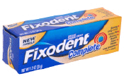 Image 0 of Fixodent Complete Denture Adhesive Cream 2.2 Oz