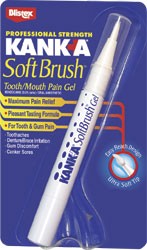 Image 0 of Kanka Oral Pain Gel Soft Brush 0.07 Oz