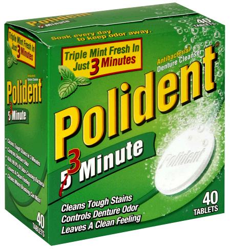 Image 0 of Polident Original 40 Tablets