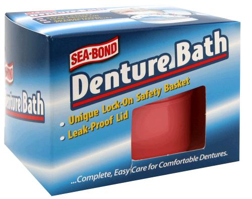 Sea-Bond Denture Bath 