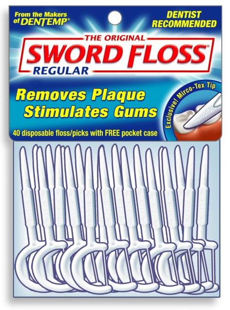 Sword Floss Regular Sword Floss Flossing Picks 50 Ct.