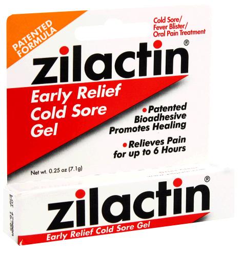 Image 0 of Zilactin Early Relief Cold Gel 0.25 Oz.