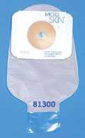 Cymed One-Piece 11'' Drainable Clear Pouch With Microderm Washer 10