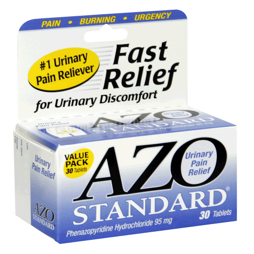 Azo Standard Urinary Pain Relief 95 Mg Tablets 30 Ct.