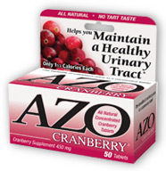 Image 0 of Azo Cranberry Dietary Supplement Tablets 50 Ct.