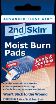 Image 0 of Spenco 2Nd Skin Moist Burn Small Pads 6 Ct