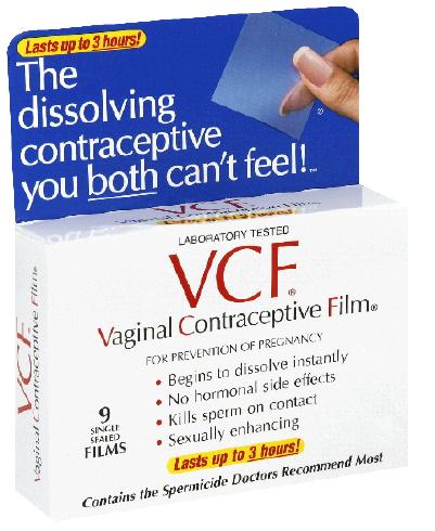 Vcf Vaginal Contraceptive Film 6