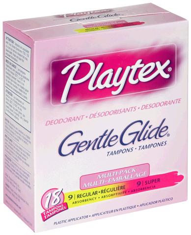 Playtex Gentle Glide Deodorant Multi-Pack Tampons 18