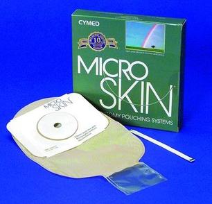 Microskin By Cymed Two-Piece 11'' Drainable Clear Pouch 10