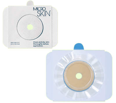Image 0 of Microskin By Cymed Two-Piece 1'' Stoma System Barriers With Microderm Washers 5