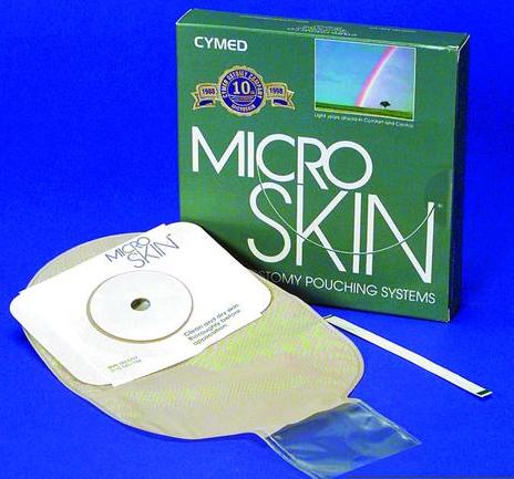 Cymed One-Piece 11'' Drainable Clear Pouch With Microderm Washer 10