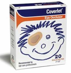 Image 0 of Coverlet Eye Occlusor Regular Size Bandages 20