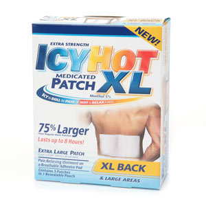 Icy Hot Extra Strength Extra Large Back & Larger Areas Medicated Patches 3