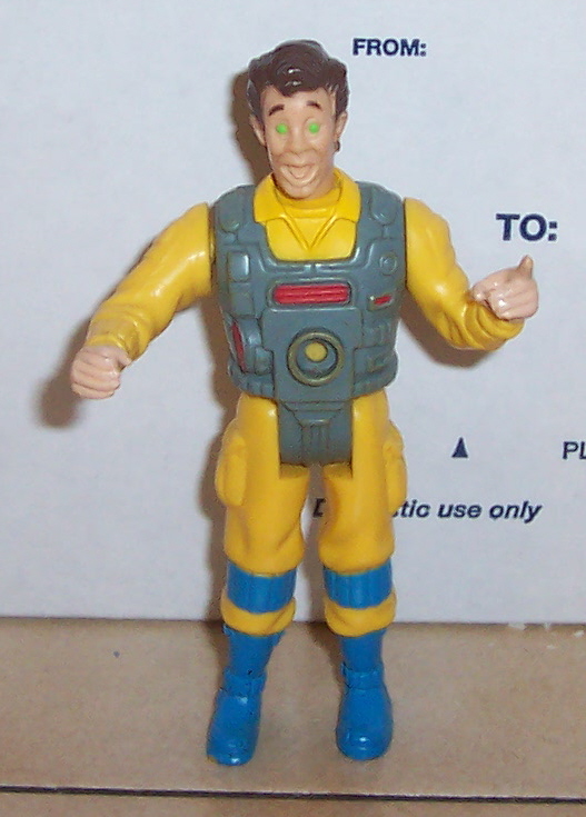 1986 Kenner THE REAL GHOSTBUSTERS Screaming Heroes Peter Venkman Action Figure